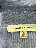 Max Studio 100% Cotton Blue Long Sleeve Button-Down Shirt Size S - photo 7