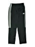 Adidas 100% Polyester Green Gray Track Pants Size 4 - 16 - photo 1