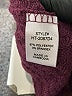 Zenana Purple Pullover Sweater Size M - photo 8