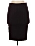 Express Solid Black Formal Skirt Size S - photo 1