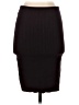 Express Solid Black Formal Skirt Size S - photo 2