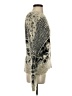 Lulumari Print Gray Ivory Pullover Sweater Size S - photo 4