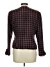 Cynthia Max 100% Acetate Tweed Burgundy Blazer Size M - photo 2