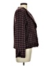 Cynthia Max 100% Acetate Tweed Burgundy Blazer Size M - photo 4