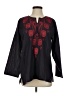 Assorted Brands Black Long Sleeve Blouse Size S - photo 1