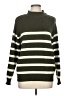 Kirundo Stripes Green Turtleneck Sweater Size M - photo 1