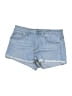 Bullhead Blue Denim Shorts Size 7 - photo 1