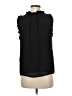 Naked Zebra 100% Polyester Black Sleeveless Blouse Size M - photo 2