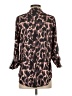 Halife Animal Print Brown 3/4 Sleeve Blouse Size S - photo 2