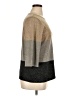 Hampshire Studio Color Block Brown Pullover Sweater Size XL - photo 4