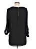 Atmosphere 100% Polyester Black 3/4 Sleeve Blouse Size 10 - photo 2