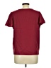 Shein 100% Polyester Burgundy Short Sleeve Top Size 8 - 10 - photo 2
