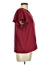 Shein 100% Polyester Burgundy Short Sleeve Top Size 8 - 10 - photo 4