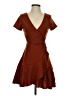 Dee Elly Brown Cocktail Dress Size XS - photo 1