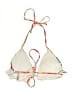 Shein Floral Red Swimsuit Top Size M - photo 2