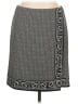 Max Studio Graphic Gray Black Casual Skirt Size L - photo 1