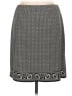 Max Studio Graphic Gray Black Casual Skirt Size L - photo 2