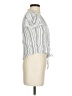 Sim & Sam 100% Rayon Silver Short Sleeve Blouse Size S - photo 4