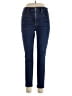 Ann Taylor LOFT Solid Blue Jeans Size 10 - photo 1