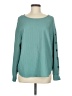 Unbranded 100% Polyester Teal Long Sleeve Blouse Size M - photo 1
