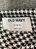 Old Navy 100% Cotton Houndstooth Silver Black Dress Size 14 - 6X - photo 3