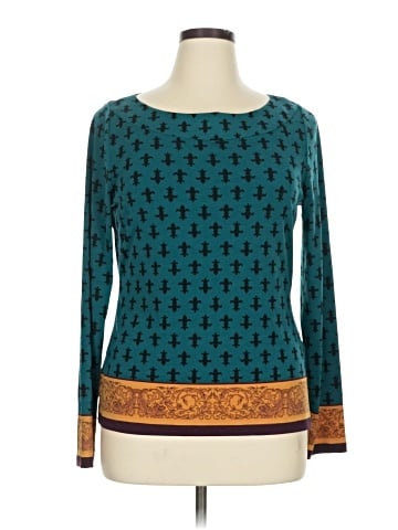 Nicole by Nicole Miller Long Sleeve Top (view 1)