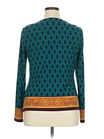 Nicole by Nicole Miller Long Sleeve Top (view 2)
