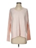 French Connection Color Block Pink Pullover Sweater Size S - photo 1