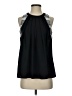 Doe & Rae Black Sleeveless Blouse Size S - photo 1