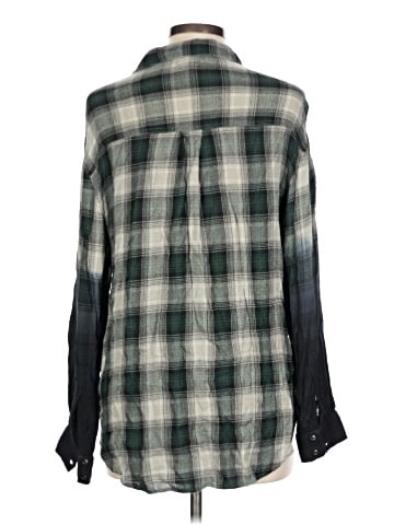 Ecote 3/4 Sleeve Button-Down Shirt (view 2)
