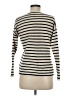 Eileen Fisher 100% Laine (wool) Stripes Ivory Wool Pullover Sweater Size M (petite) - photo 2
