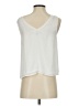 Lulus 100% Polyester White Sleeveless Blouse Size XS - photo 2