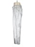 Charlie Metallic Silver Casual Pants Size 6 - photo 5