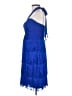 Phoebe Couture 100% Polyester Blue Cocktail Dress Size 2 - photo 5