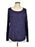 Bobeau Purple Blue Pullover Sweater Size L - photo 1