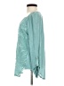 Tiny 100% Polyester Teal Blue Long Sleeve Blouse Size XS - photo 5