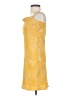 Express 100% Polyester Yellow Cocktail Dress Size XXS - photo 5
