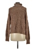 Shein Tweed Brown Tan Turtleneck Sweater Size 6 - photo 2
