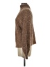Shein Tweed Brown Tan Turtleneck Sweater Size 6 - photo 5
