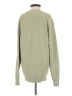 Unbranded Solid Green Pullover Sweater Size S - photo 2