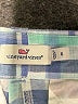 Vineyard Vines Plaid Green Blue Board Shorts Size 6 - photo 3
