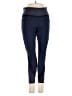 Tangerine Color Block Blue Active Pants Size S - photo 1
