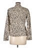 Caslon Animal Print Gold Tan Jacket Size M (petite) - photo 2
