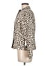 Caslon Animal Print Gold Tan Jacket Size M (petite) - photo 5