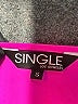 Single Los Angeles 100% Polyester Pink 3/4 Sleeve Blouse Size S - photo 7