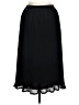NISSA Solid Black Formal Skirt Size 8 - photo 2