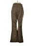 New In Animal Print Gold Casual Pants Size S - photo 2