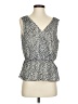 Banana Republic Silver Sleeveless Blouse Size S - photo 1