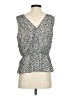 Banana Republic Silver Sleeveless Blouse Size S - photo 2