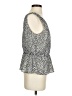 Banana Republic Silver Sleeveless Blouse Size S - photo 4
